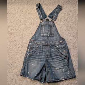 Lucky Brand Blue Denim Overalls